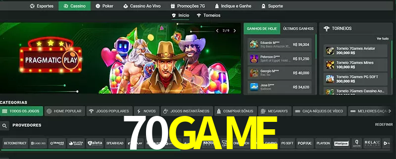 cassino 70GAME
